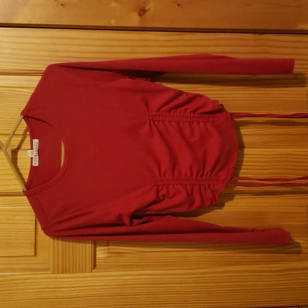 Red long sleeve